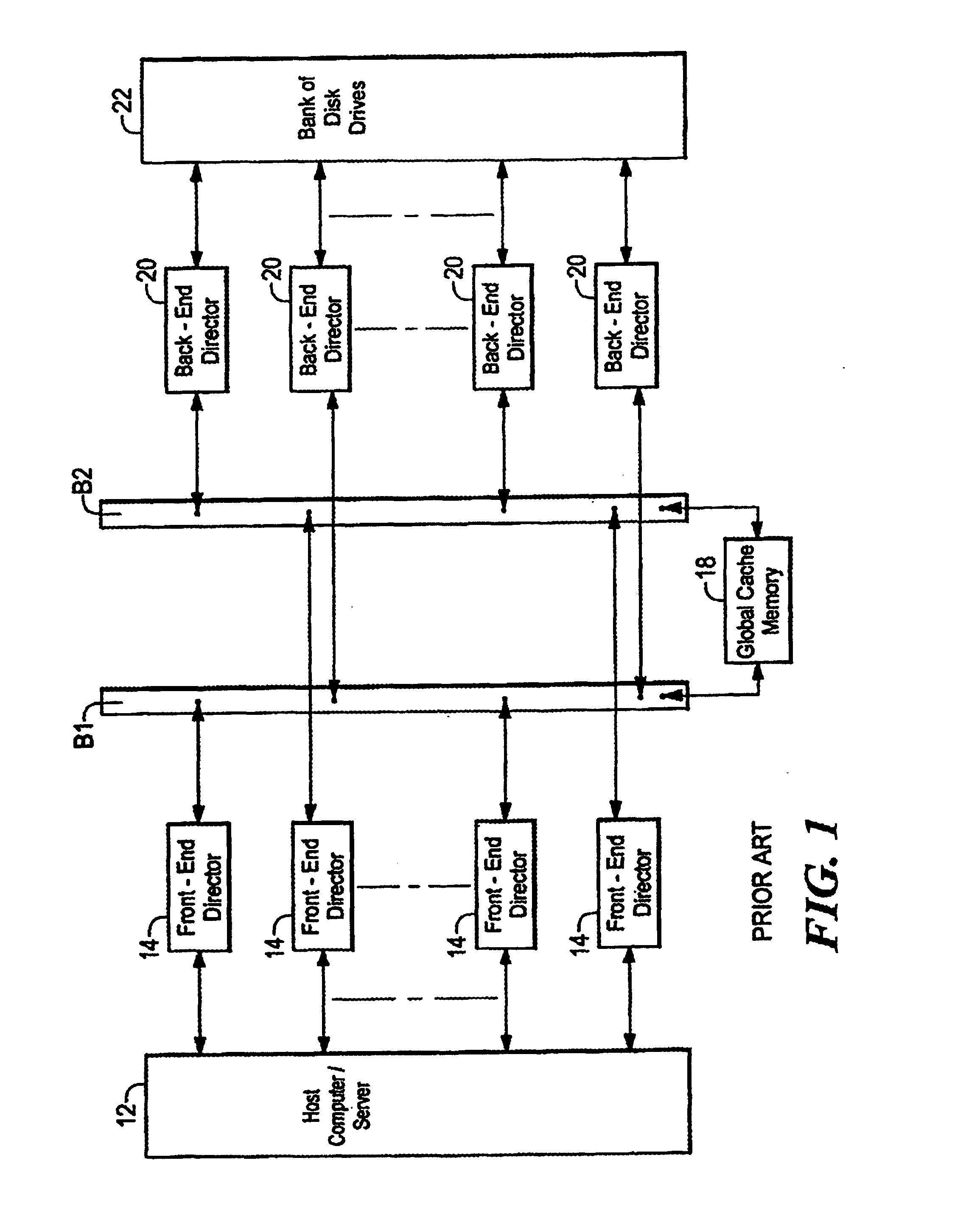 Method for message transfer in computer storage system