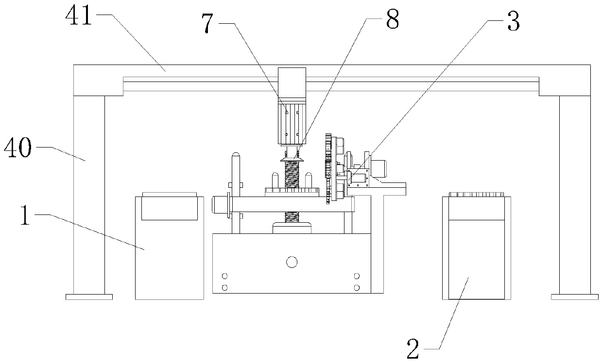 Automatic processing equipment of wire stripping blade and cutting and milling angle control method thereof