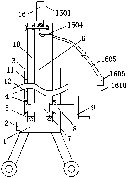 Subway tunnel segment joint detection device