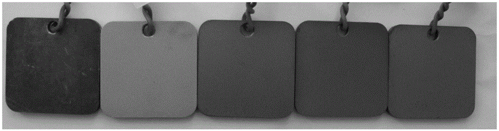 Surface treatment method for weathering resistant steel