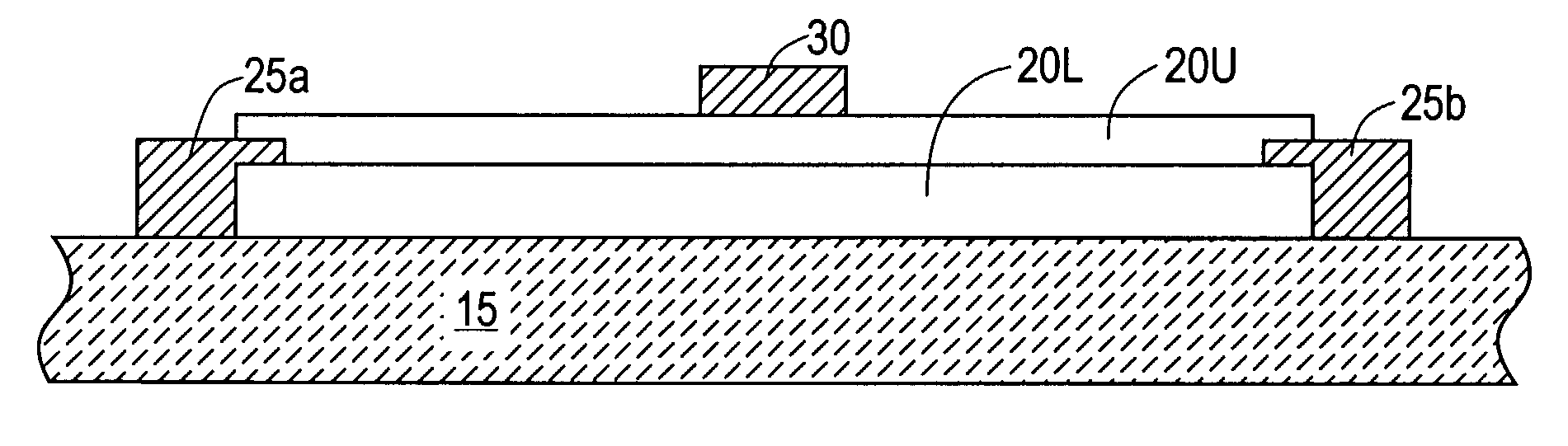 Stacked electrical resistor pad for optical fiber attachment