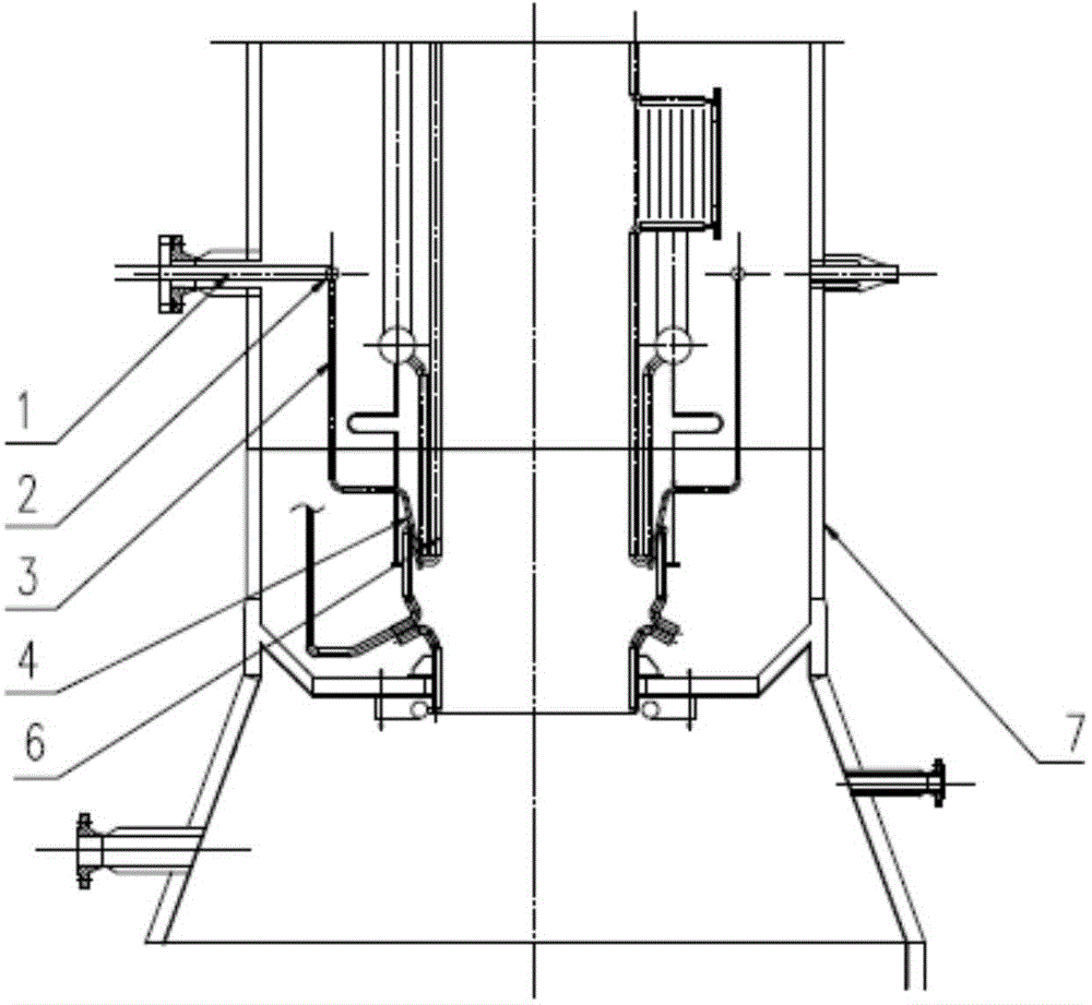 Device and method for blowing ash in entrained flow gasifier