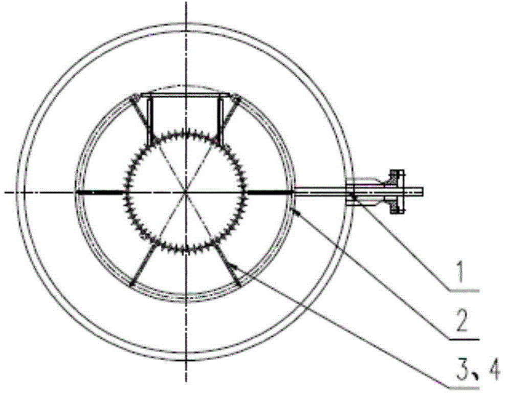 Device and method for blowing ash in entrained flow gasifier