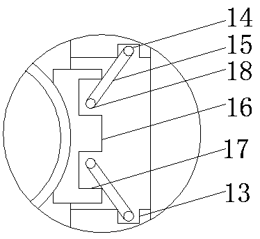 A casing for a compressor