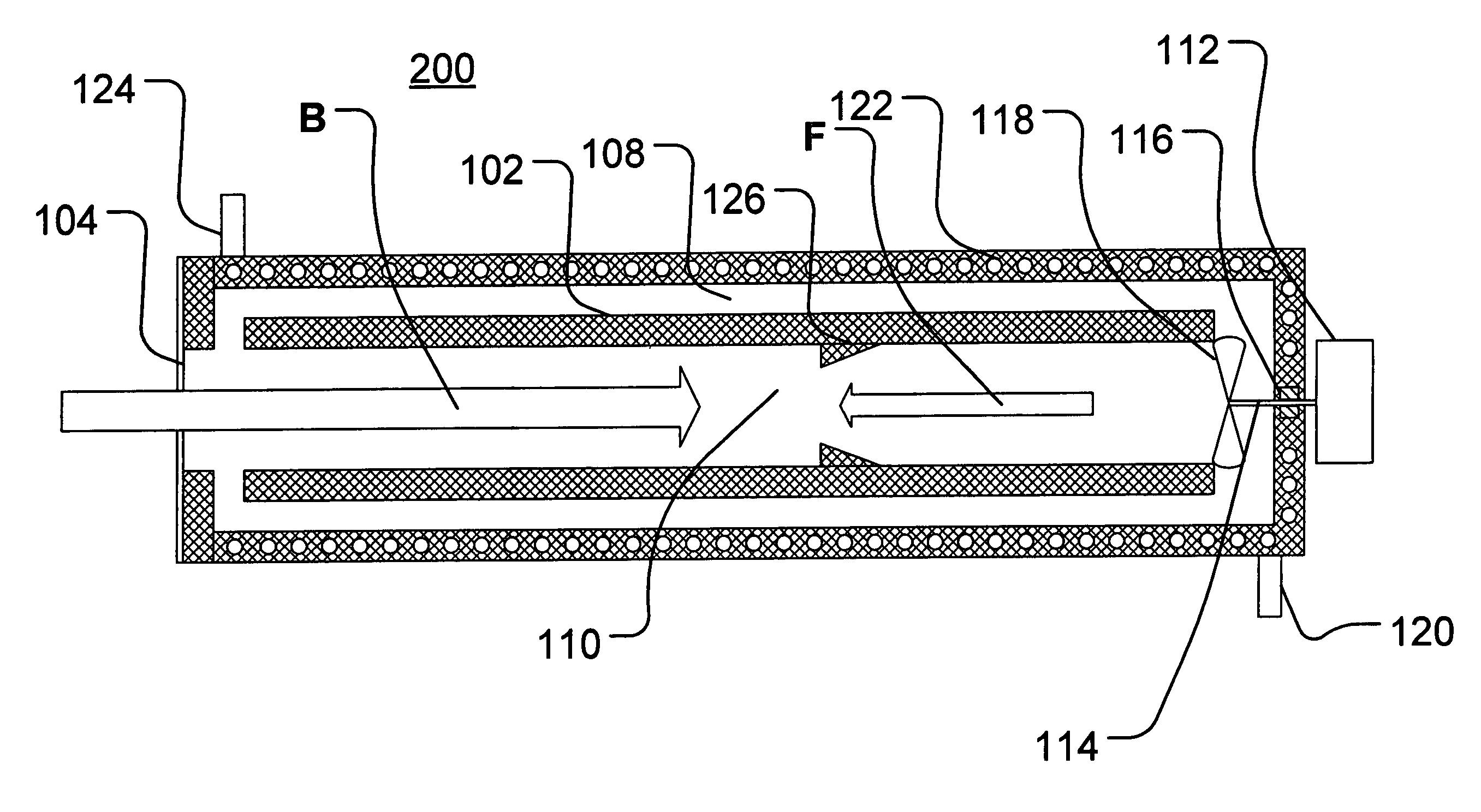 Forced convection target assembly