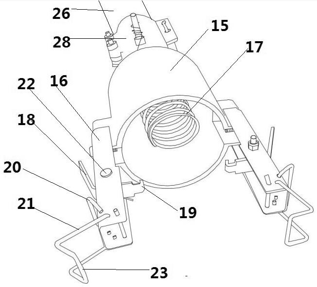 An installer for reflective electrified bird repellent and its usage method