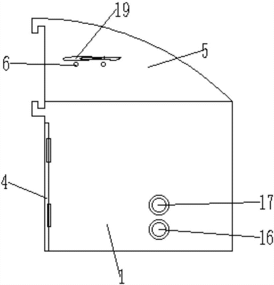 Ultraclean worktable structure for plant quarantine