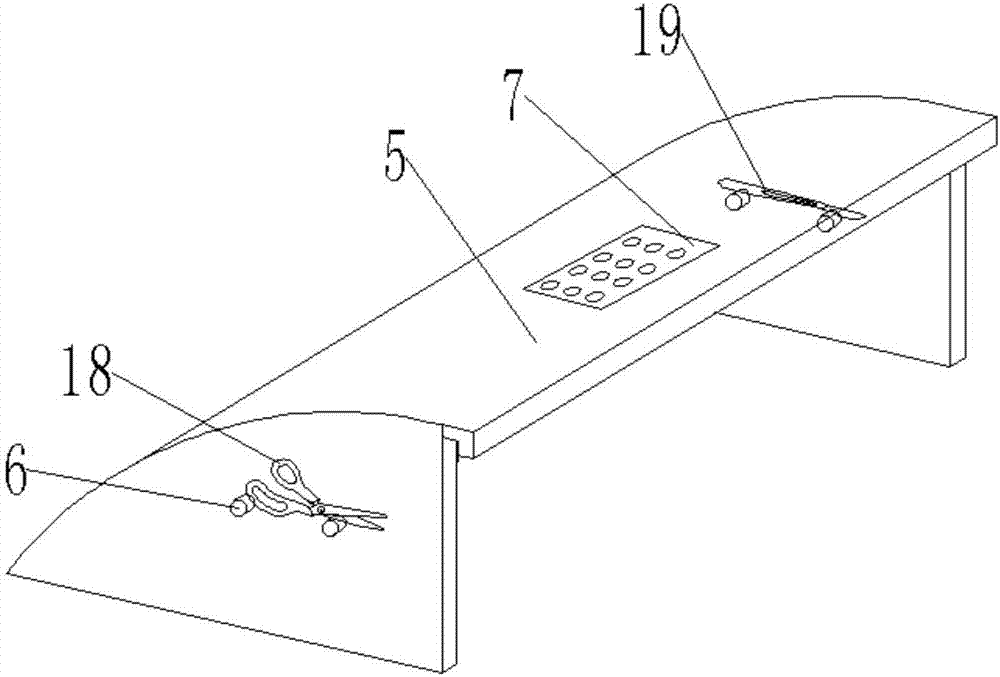 Ultraclean worktable structure for plant quarantine