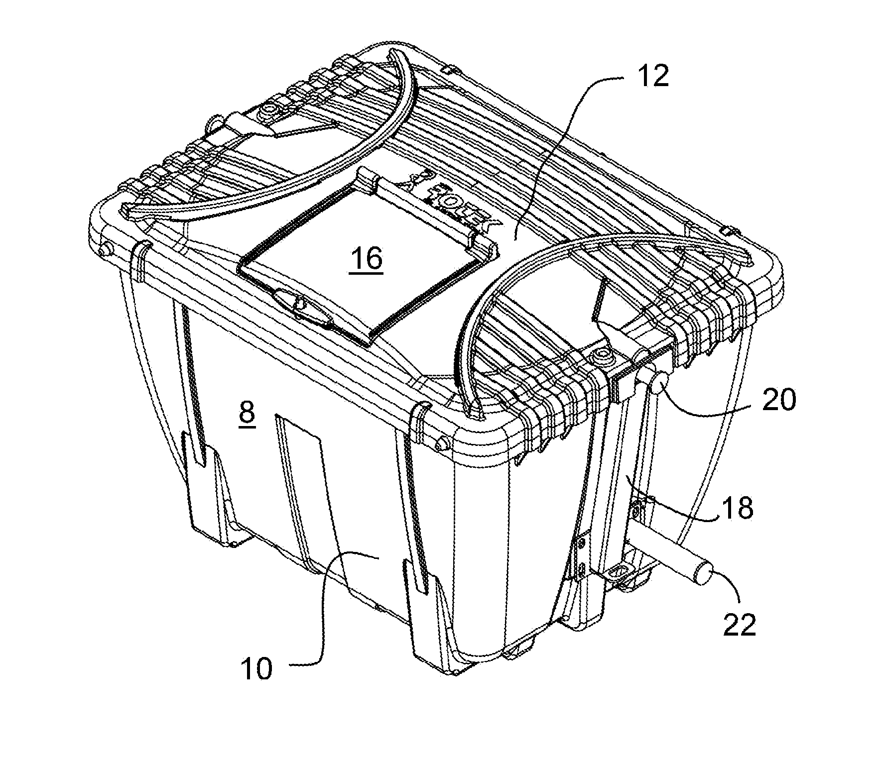 Waste Grease Disposal Bin