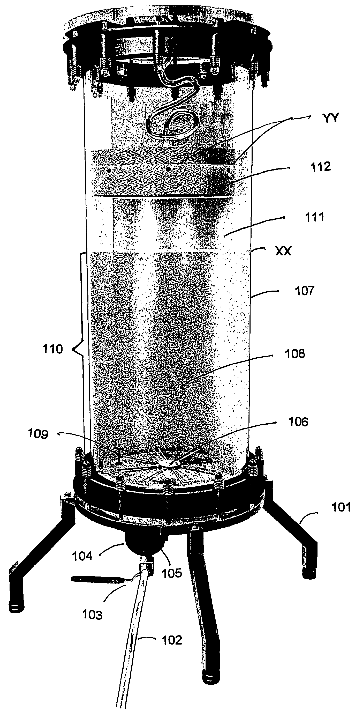 Bed adsorption system