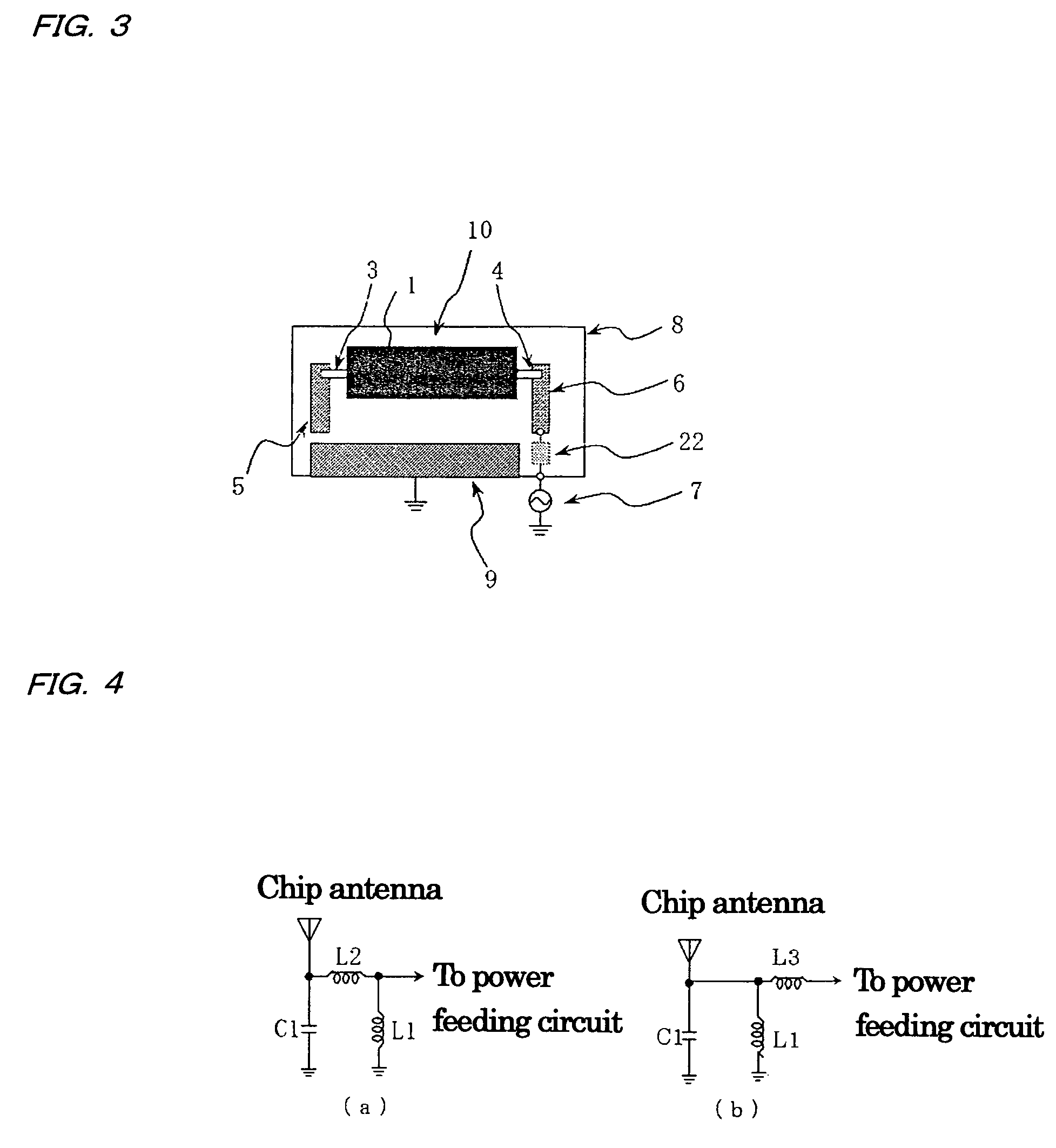 Magnetic material antenna and ferrite sintered body