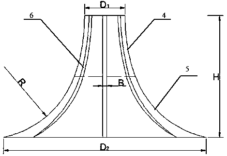 Hydraulic stability improvement based groove type loudspeaker shaped antivibration structure and method thereof