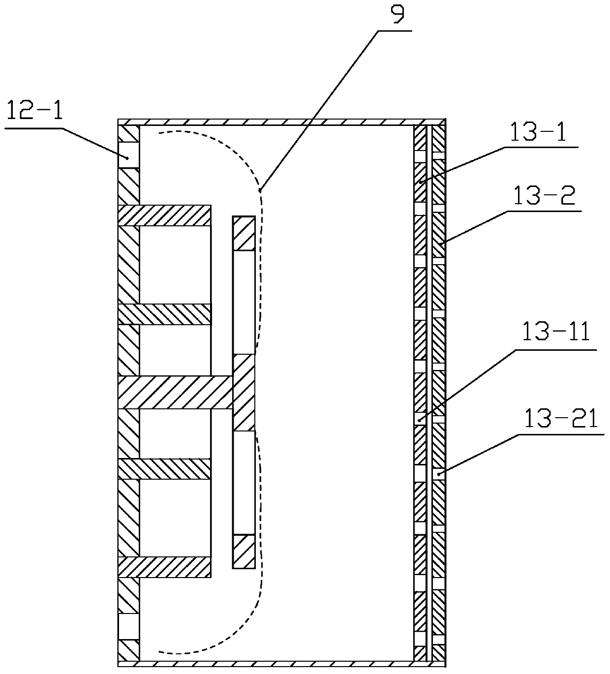 A pulse electric excitation micro-bovine propulsion device