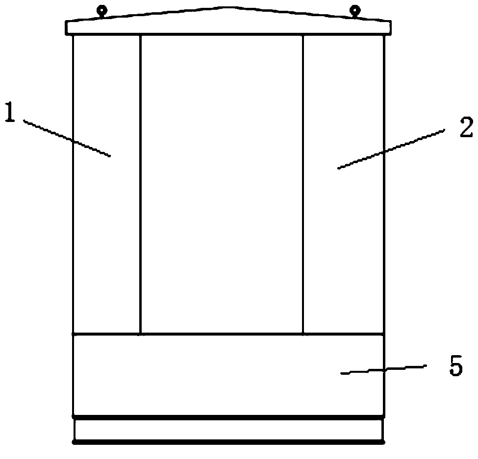 Control box for street lamps