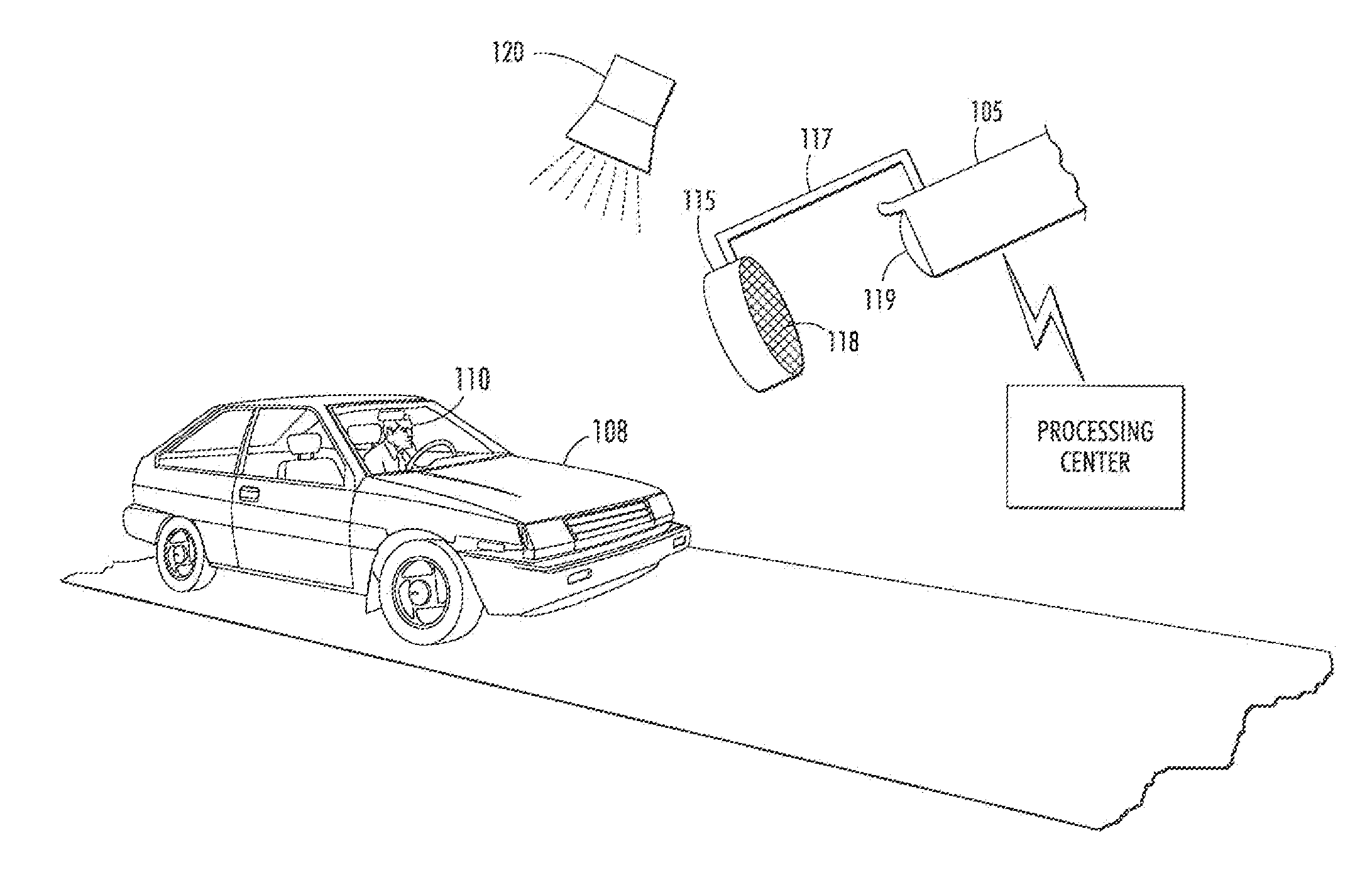 Systems and methods for detecting cell phone usage by a vehicle operator