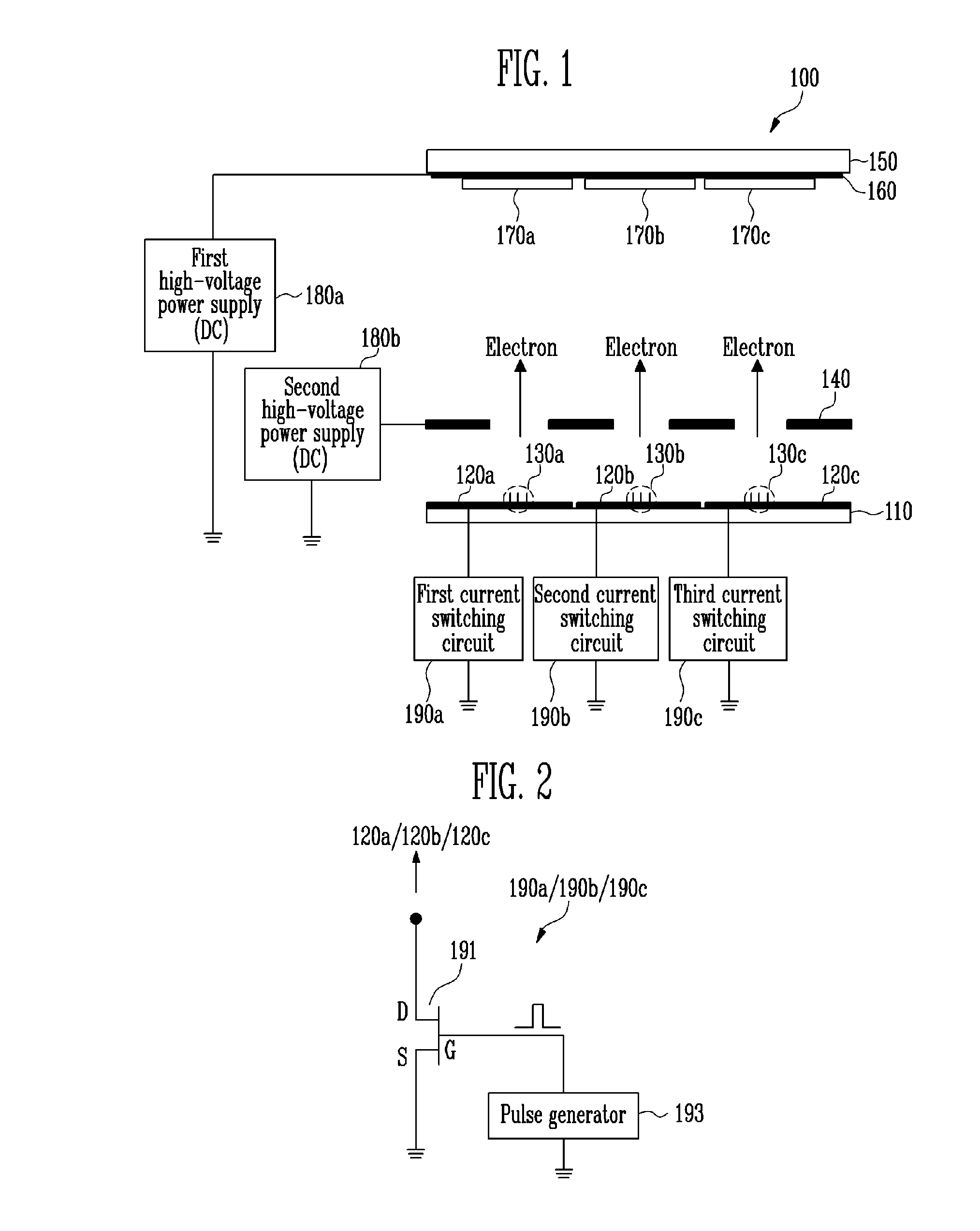 Color variable field emission device