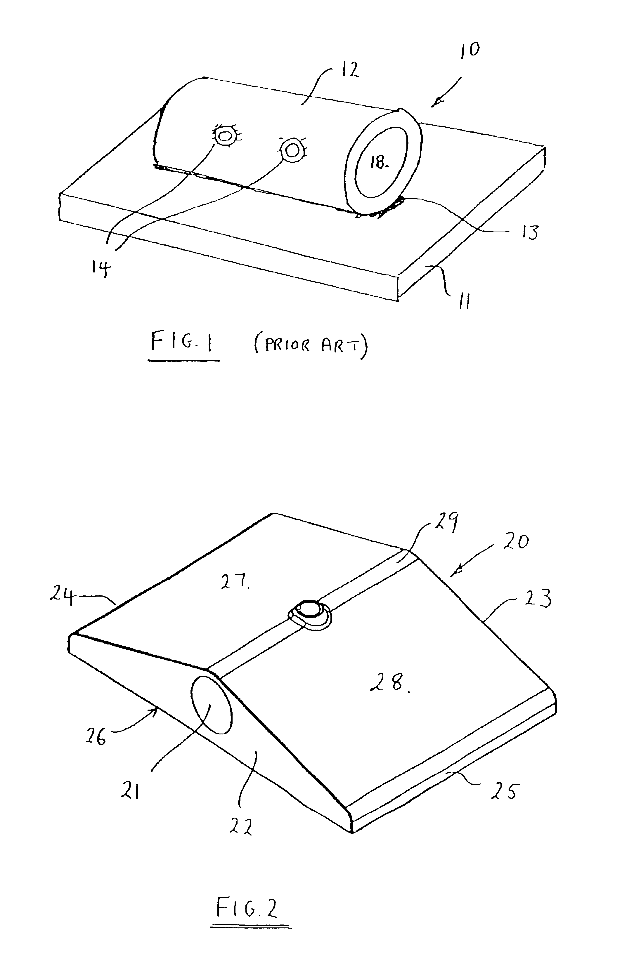 Counter-balance weight for a modular safety rail