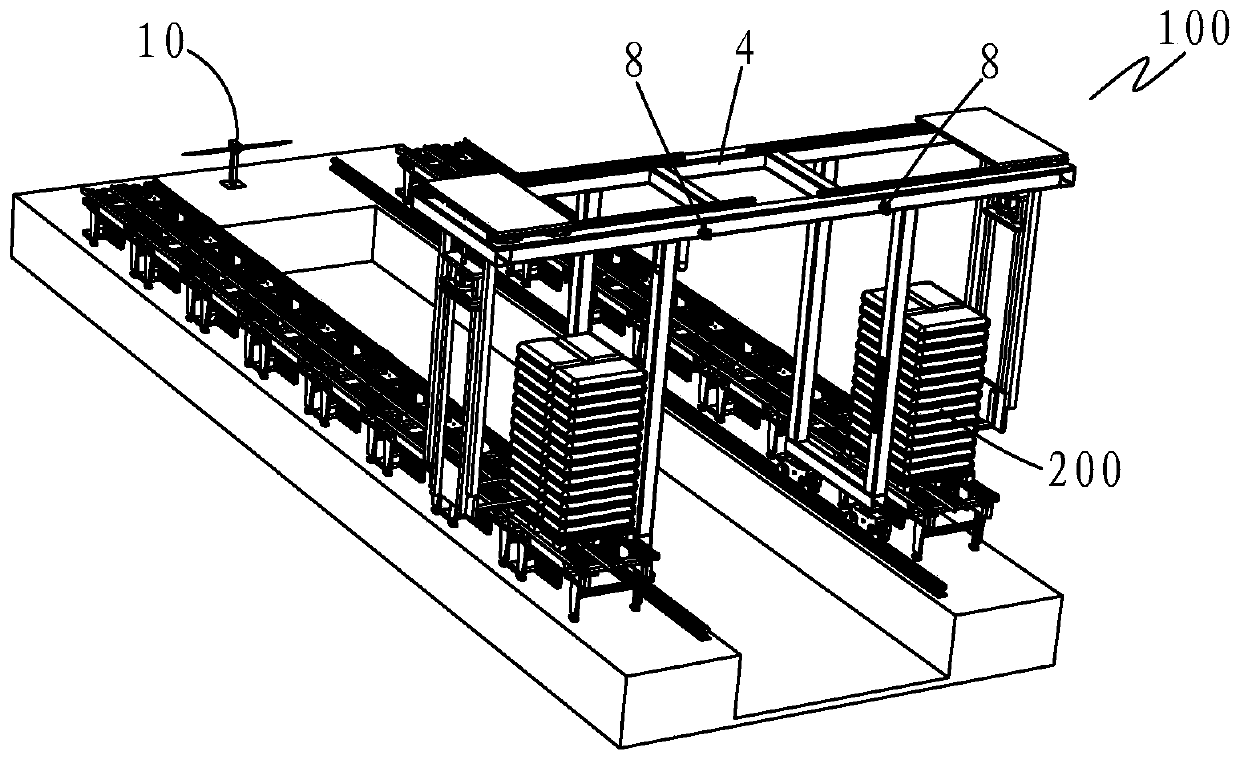 Cargo loading and unloading system of quick-open type side curtain box