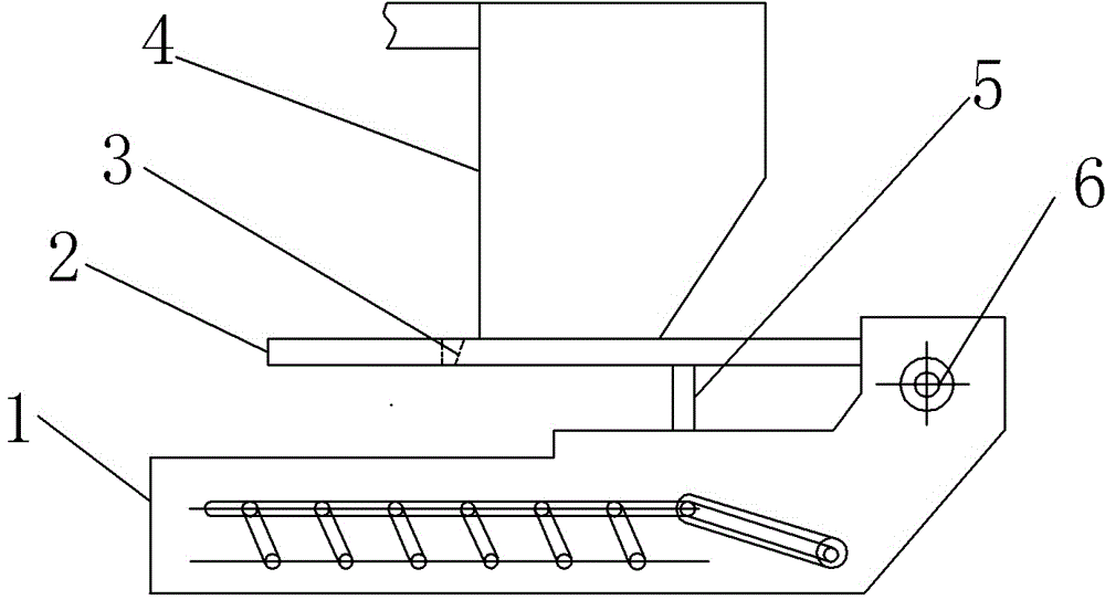 Brick making machine material distribution device