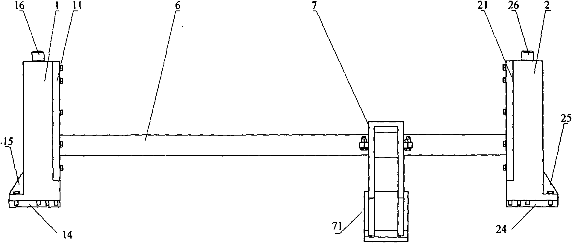 Control machine capable of carrying operation carrier to perform axial and circumferential motions relative to operation matrix