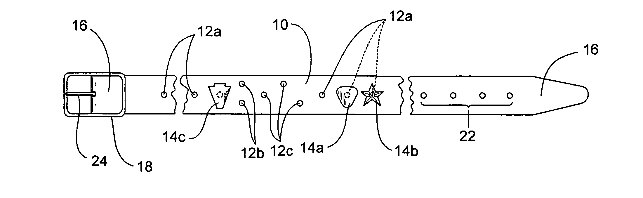 Decorative strap system