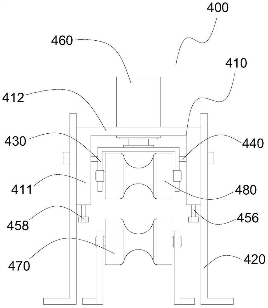 Rapid straightening cutting equipment