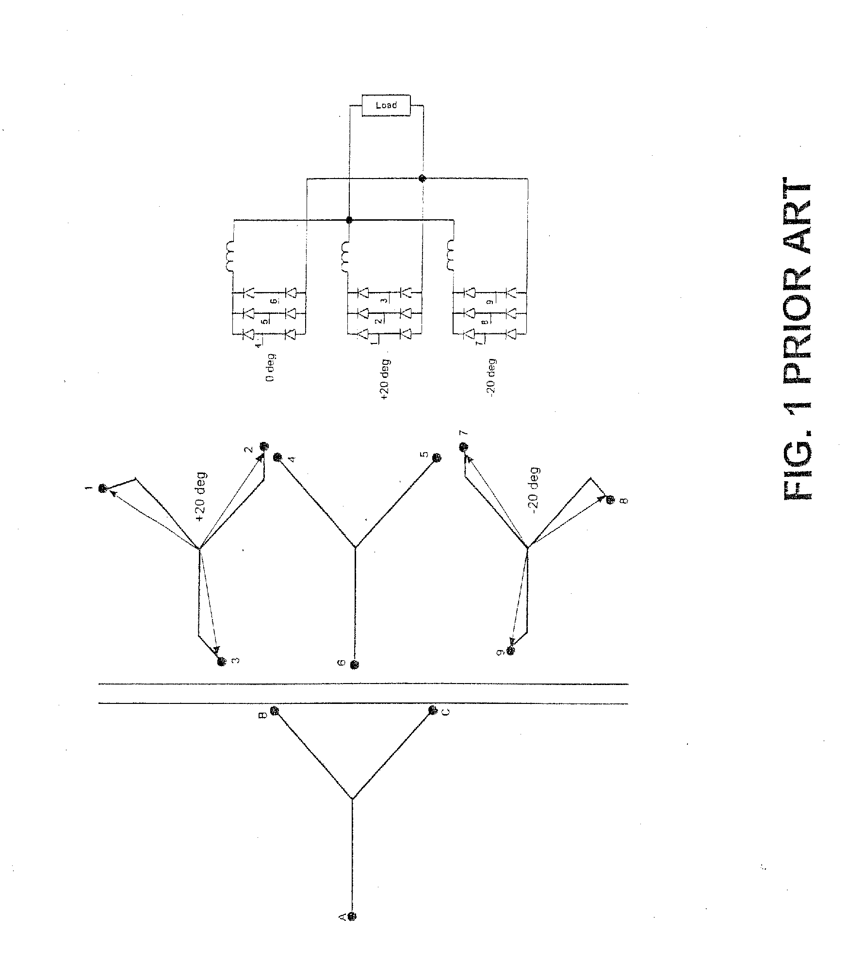 Eighteen Pulse Rectification Scheme For Use With Variable Frequency Drives