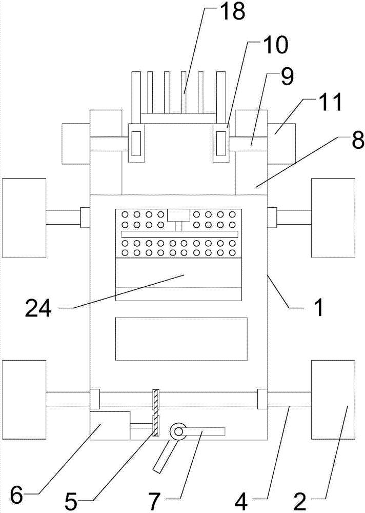 Efficient cleaning device for aquatic weeds