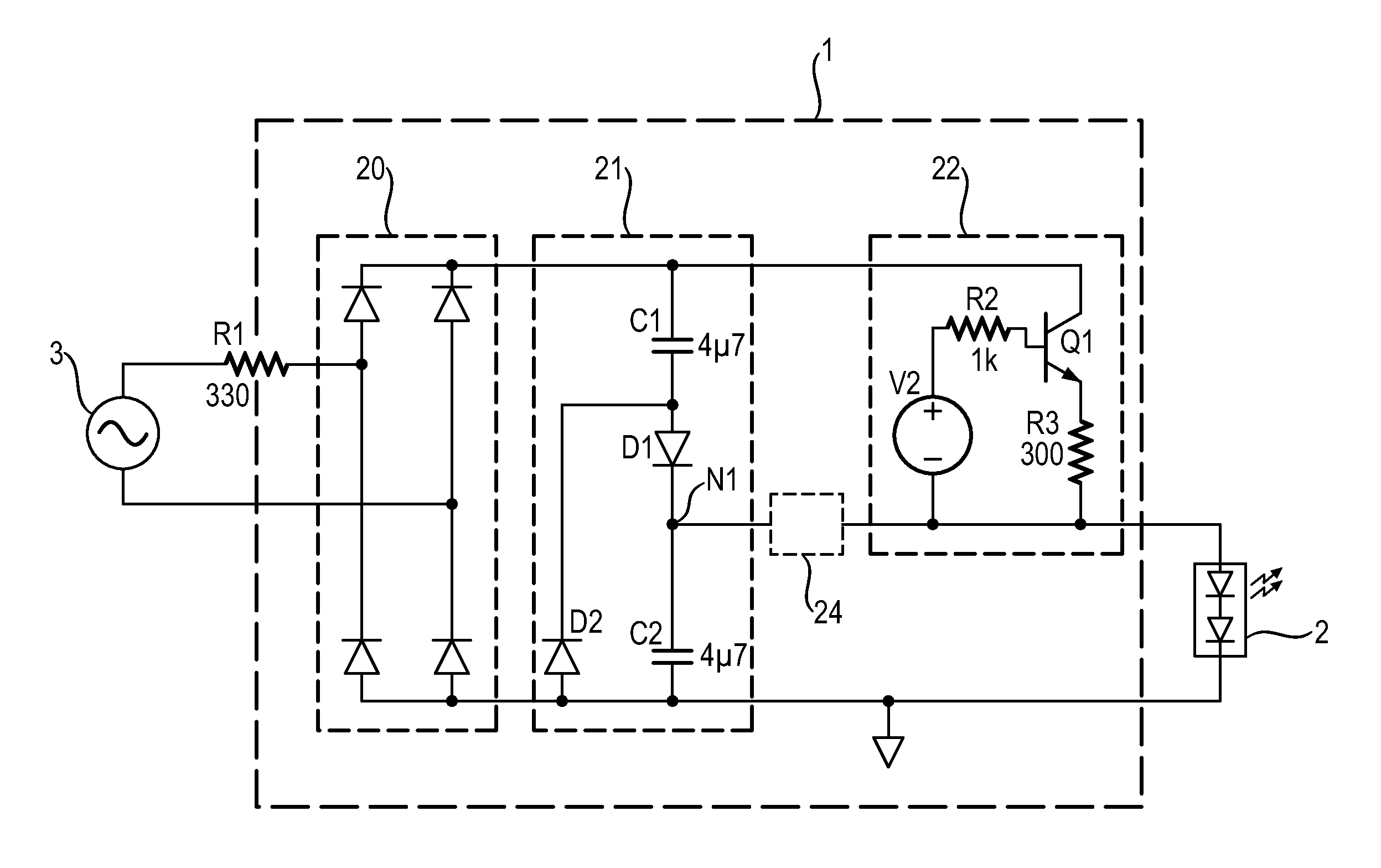 Adaptive circuit