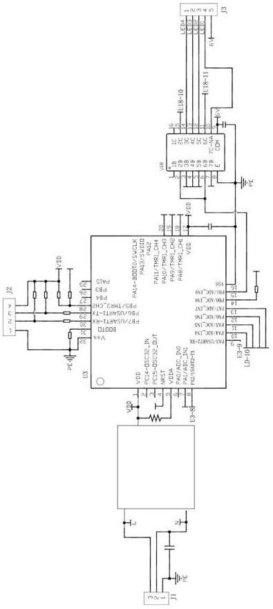 Charging gun protection circuit without voltage transformer