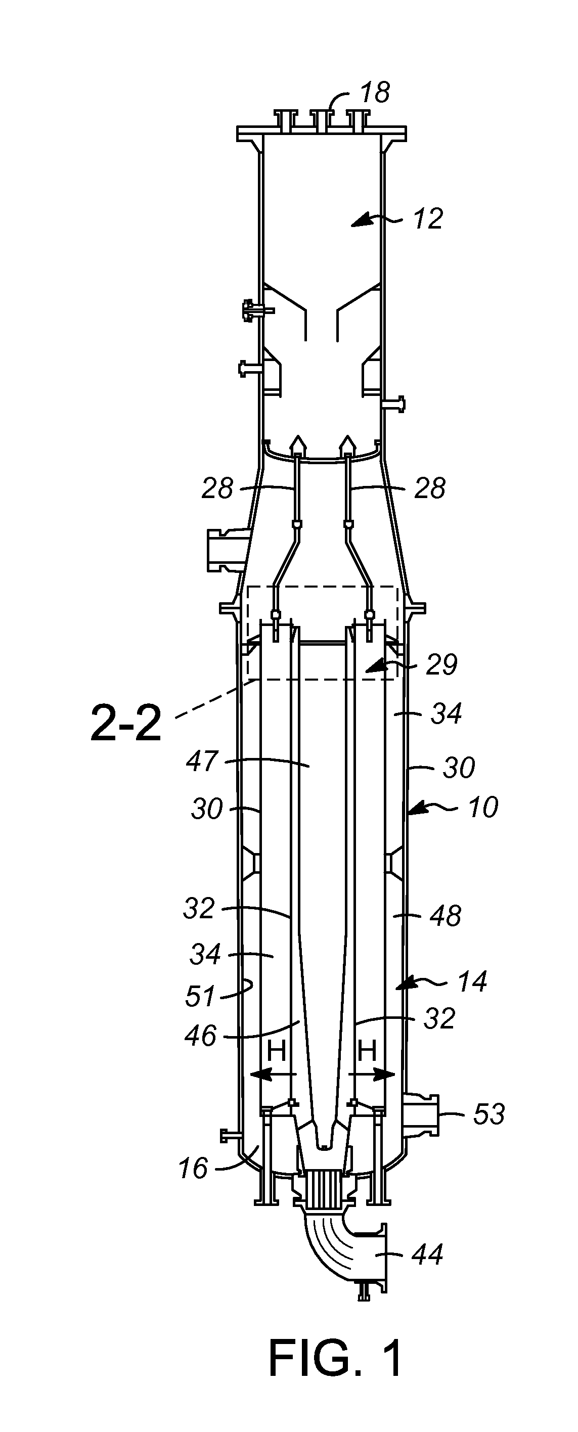 Catalyst retainer for radial flow reactor