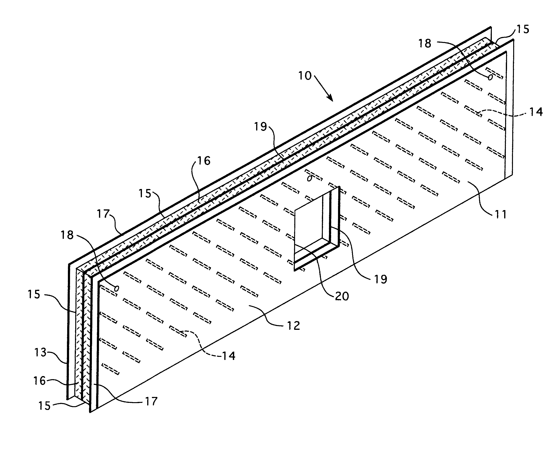 Pumpable mine ventilation structure