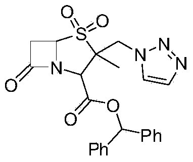 Method for preparing 2 beta-methyl penicillanate benzhydryl dioxide