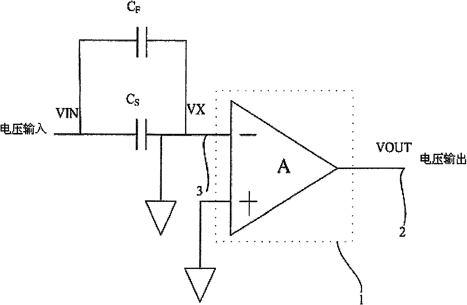 A forward error compensation and correction method and device for streamline analog/digital converter