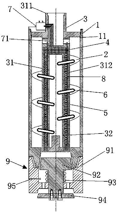 Down-hole fluid heater for non-conventional energy