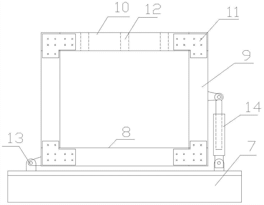 A kind of coal mine covering rock break prediction experimental device