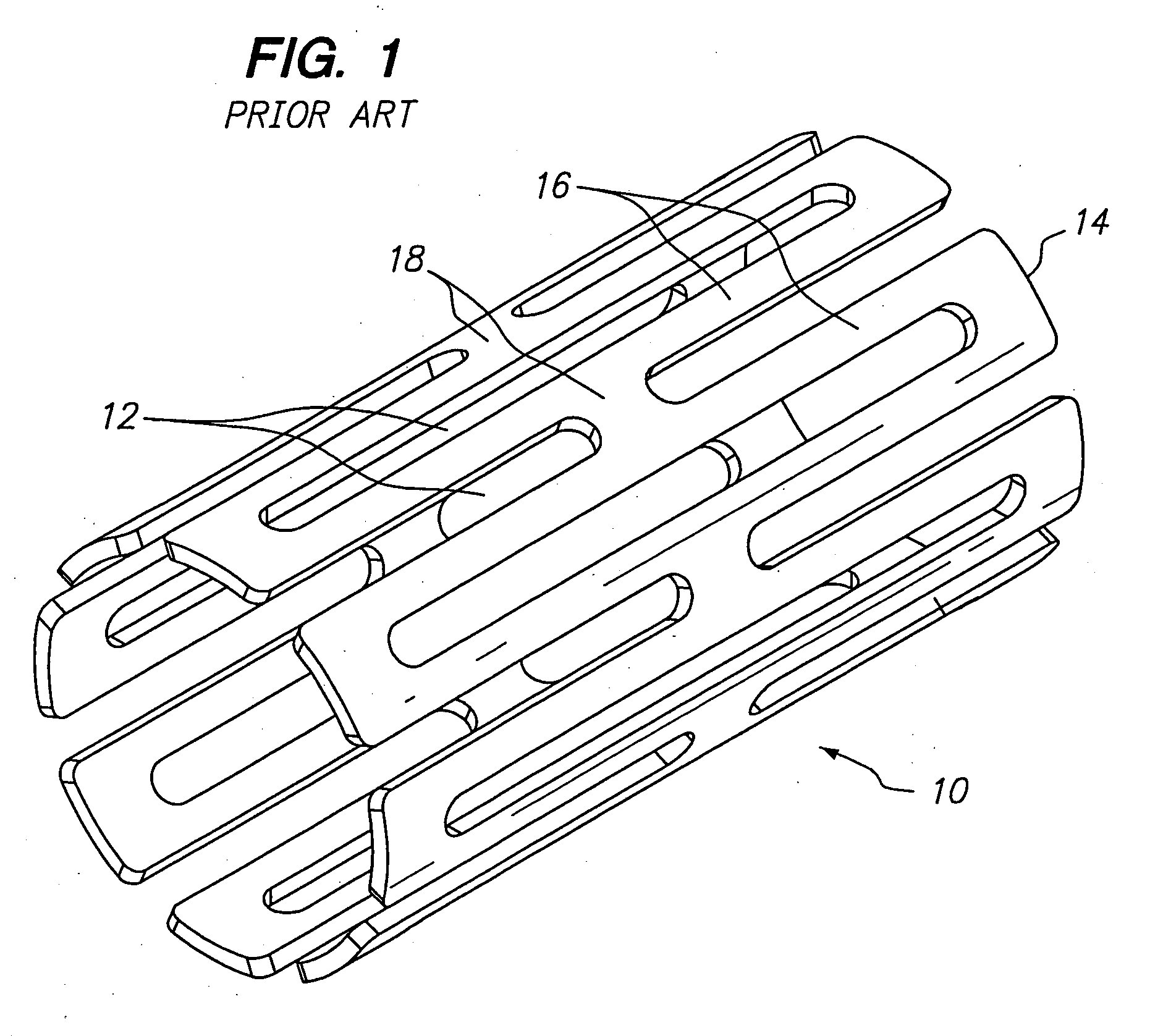 Expandable medical device with locking mechanism