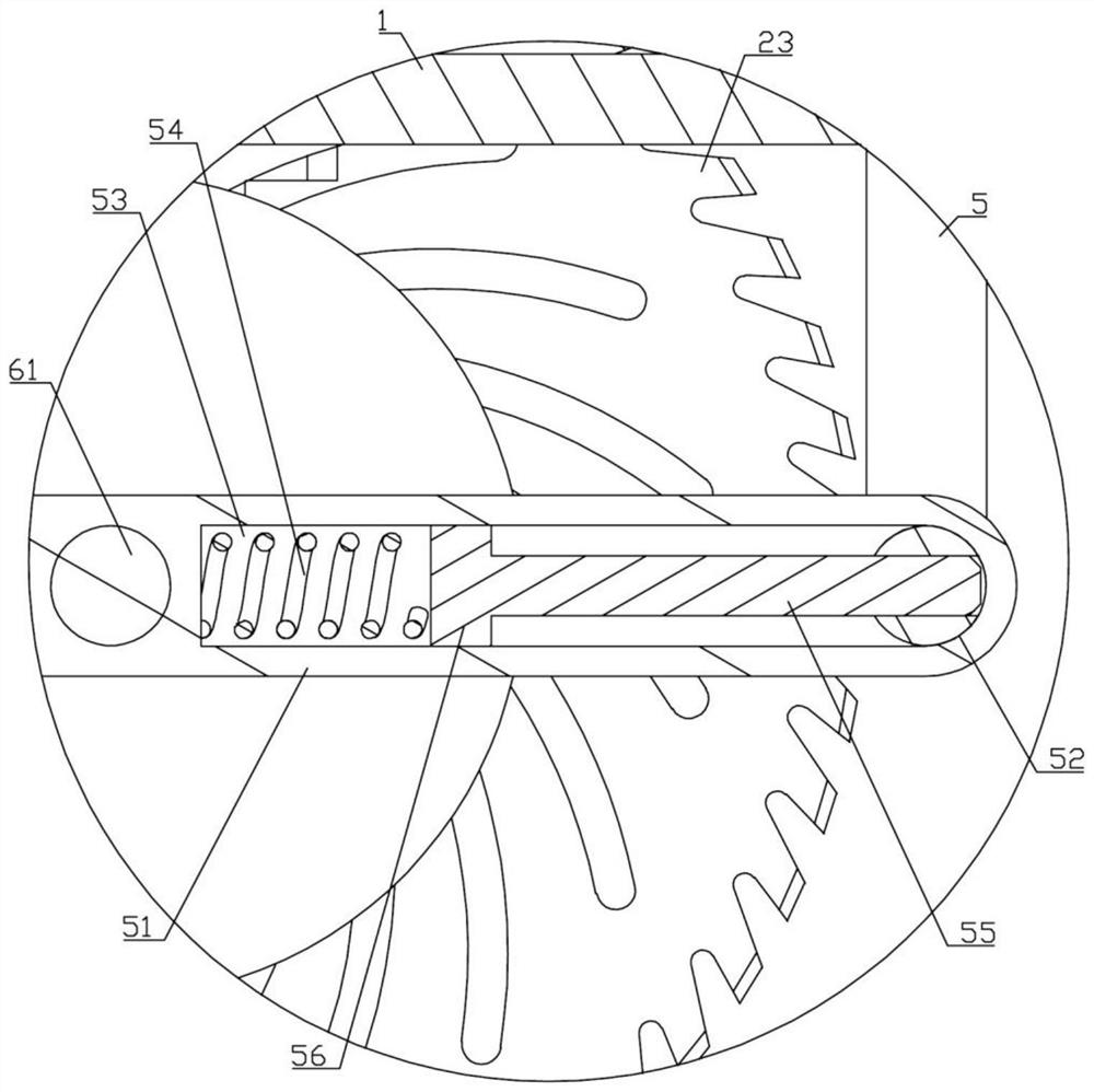 Circular sawing machine for metal plate processing