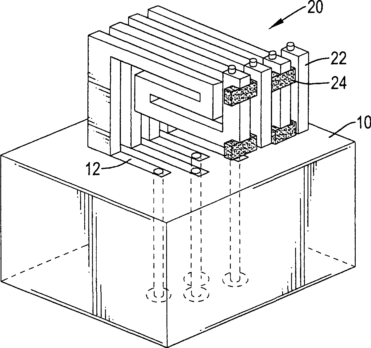 Manufacture method of probe short circuit preventing structure