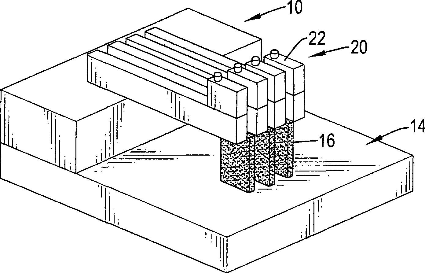 Manufacture method of probe short circuit preventing structure