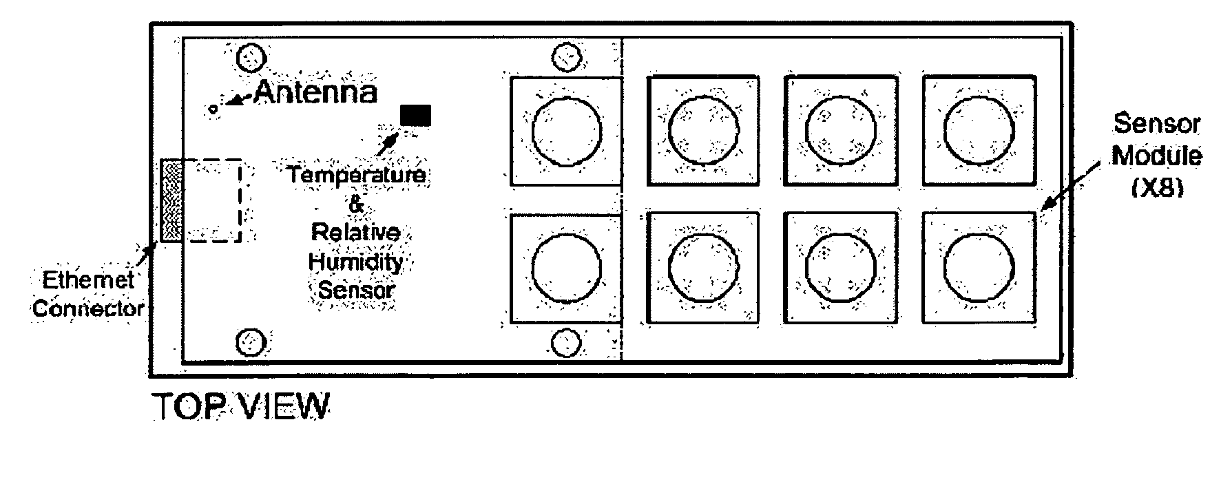 Multi-element smart gas sensor