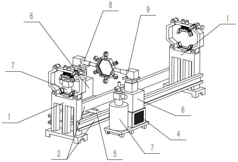 A paint spraying device