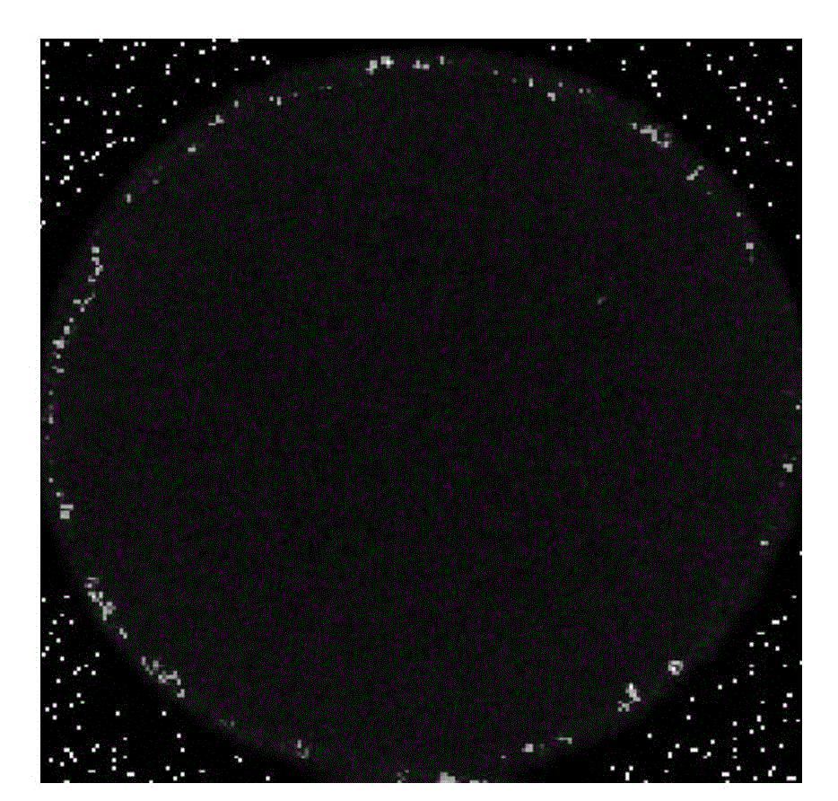 Vacuum induction melting method for titanium-aluminum alloy target material