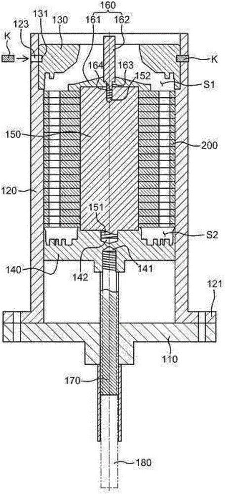 Centrifugal casting machine for manufacturing rotor