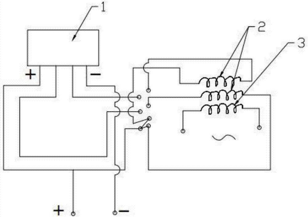 Low energy consumption AC/DC universal electric motor