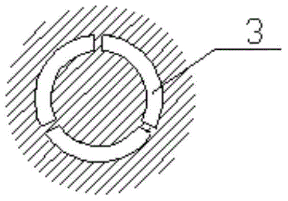 A kind of hollow plus "u" shape polyester stretch textured yarn and preparation method thereof