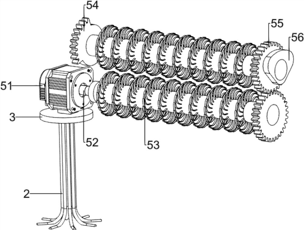 Efficient cleaning silk-screen printing device