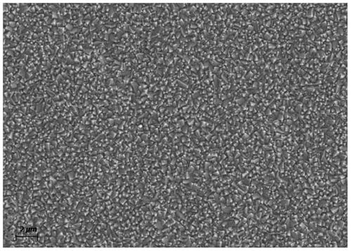 Coating coating on blade substrate and preparation method thereof