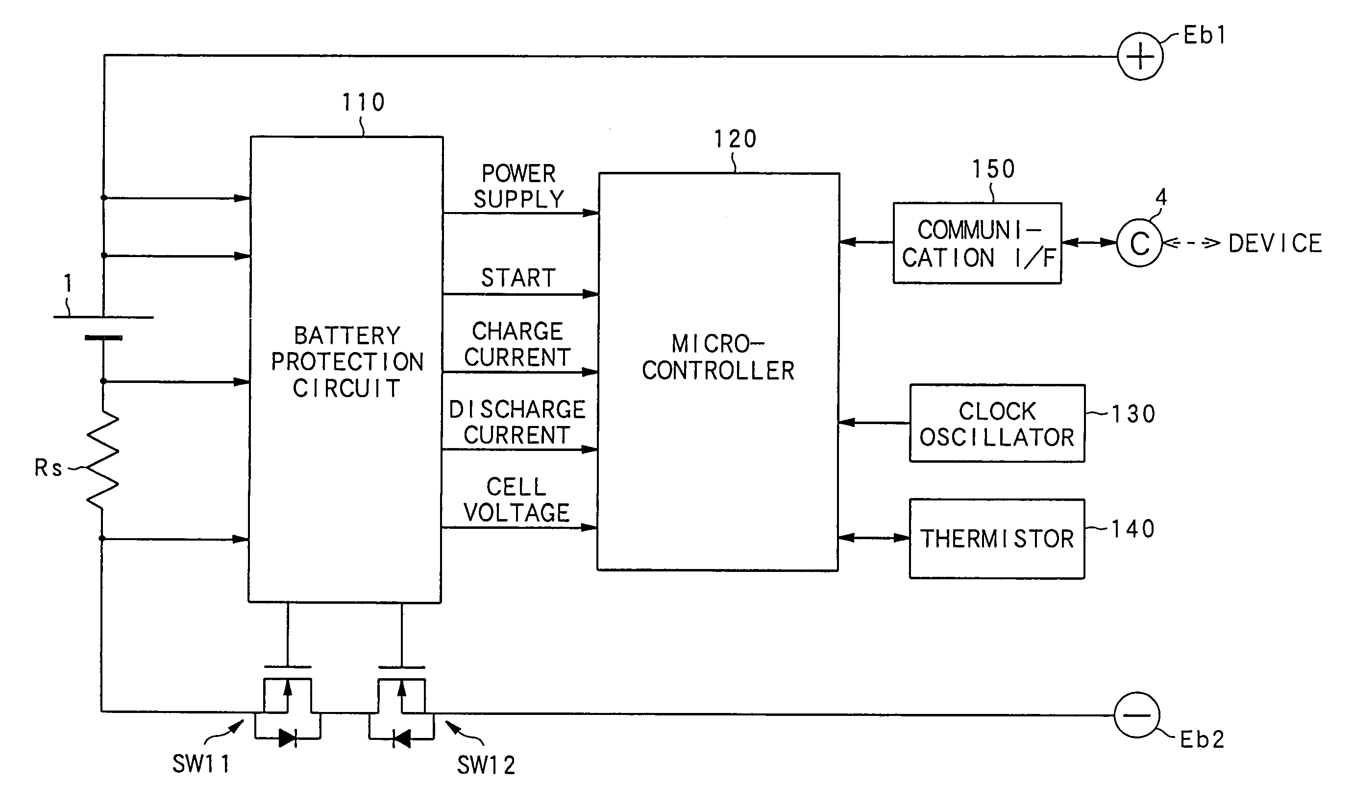 Battery pack, battery protection processing apparatus and control method thereof