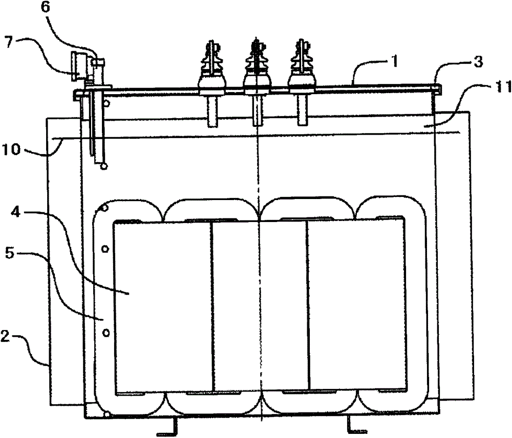 A monitoring method for abnormal state of oil-immersed transformer